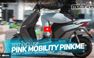 [MOTO  SERVICE] Pink Me élu scooter électrique de la rentrée