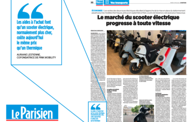 [Le Parisien] Grand Paris : avec la fin du stationnement gratuit, le marché du scooter électrique s’envole
