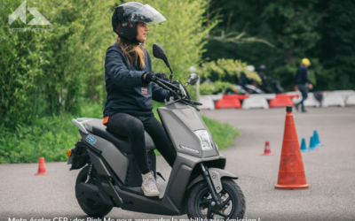 [Motoservices] Apprenez la mobilité zéro émissions grâce au partenariat entre CER et Pink Mobility